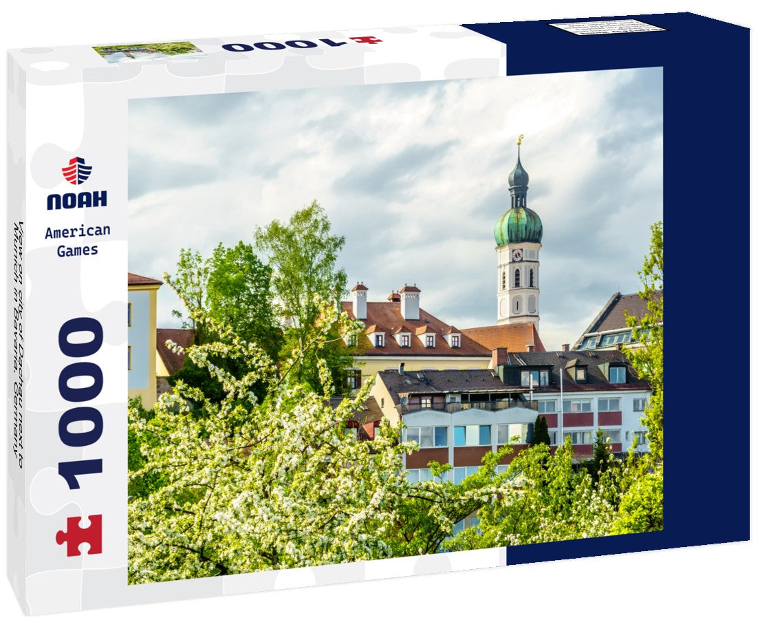 Noah Jigsaw Puzzle View on city of Dachau next to Munich in Bavaria, Germany 1000 pieces