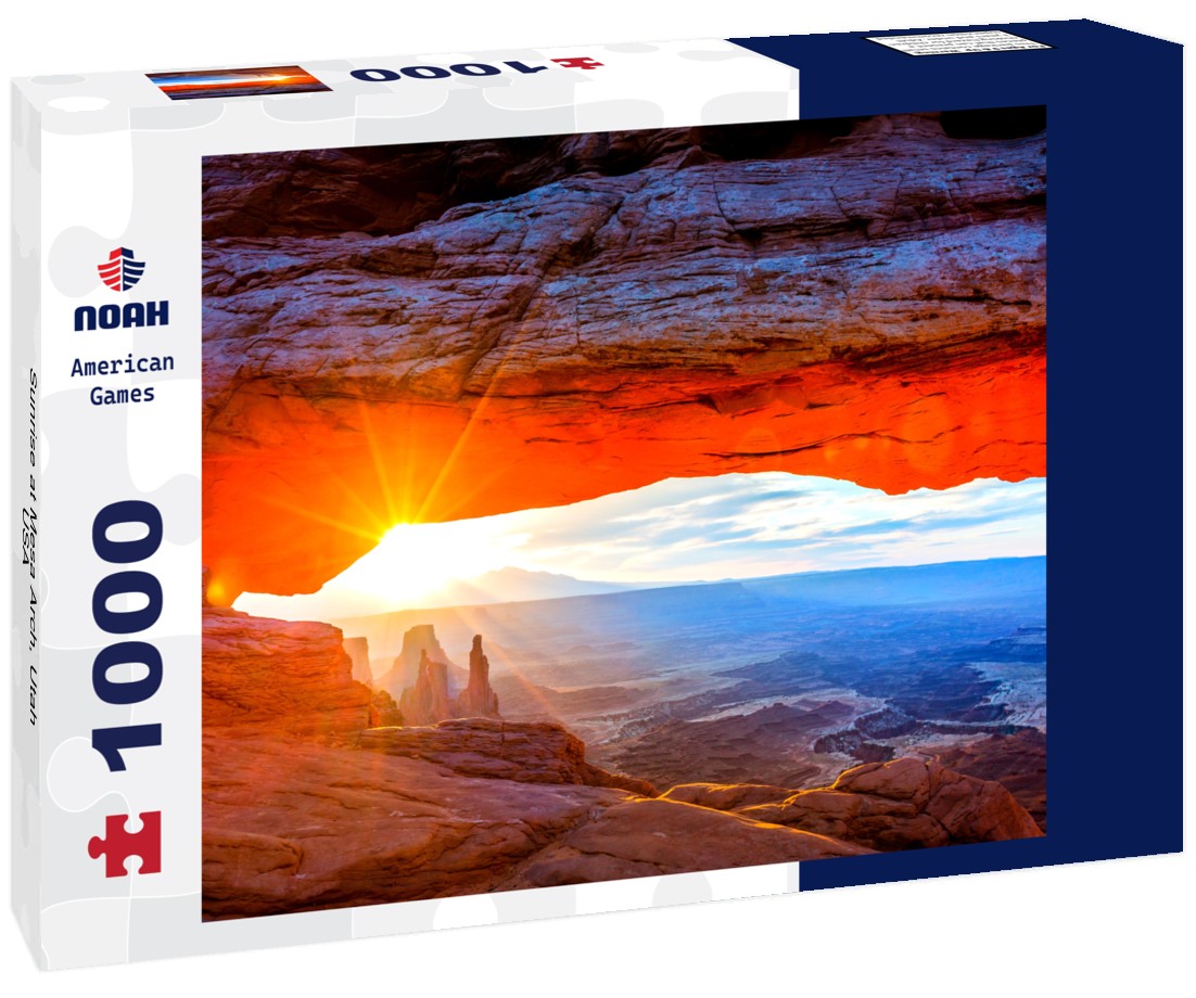 Noah Jigsaw Puzzle Sunrise at Mesa Arch, Utah-USA 1000 pieces