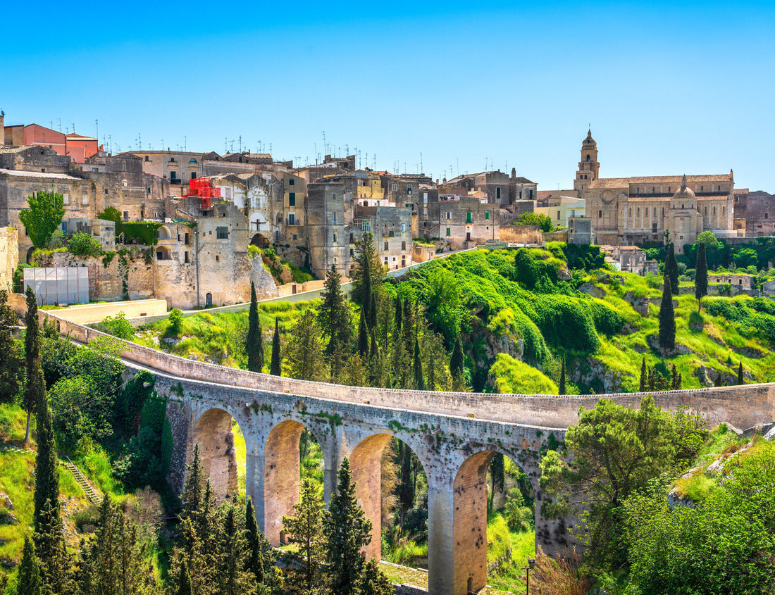 Noah Jigsaw Puzzle Gravina in Puglia old town, bridge and canyon. Apulia, Italy 1000 pieces