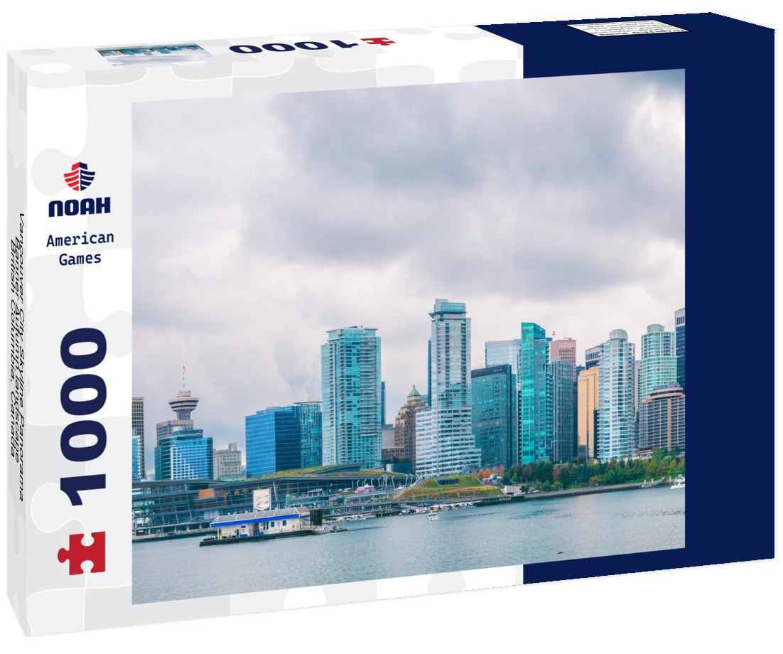 Noah Jigsaw Puzzle Vancouver City Skyline Panorama Banner Autumn landscape - British Columbia, Canada 1000 pieces