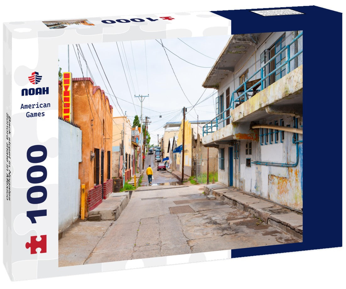 Noah Jigsaw Puzzle Back street in Nogales, Sonora State in Mexico 1000 pieces
