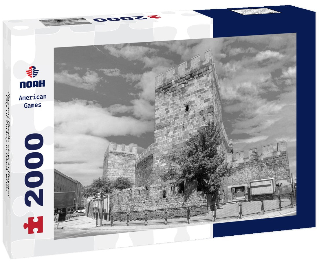 Noah Jigsaw Puzzle Kayseri Castle view in Kayseri City of Turkey in black white 2000 pieces