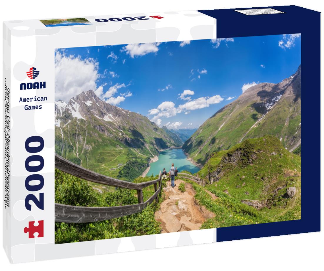 Noah Jigsaw Puzzle Kaprun High Mountain Reservoirs - Zell am See-Kaprun with beautiful nature,Salzburger land, Austrian Alps 2000 pieces