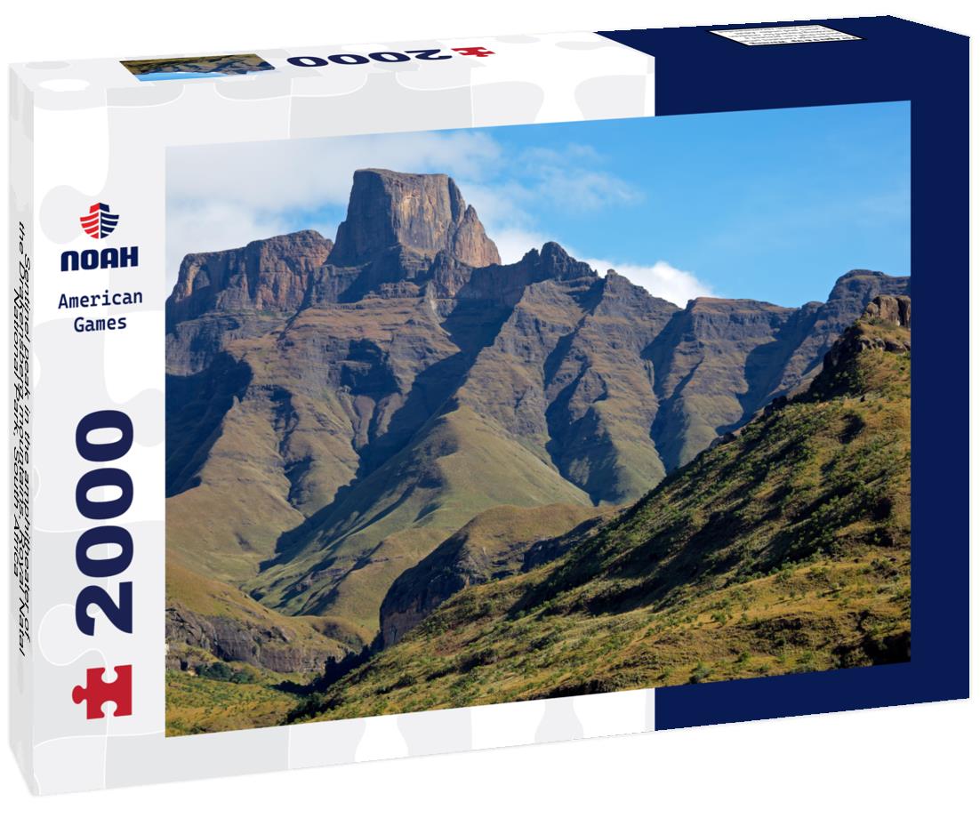 Noah Jigsaw Puzzle Sentinel peak in the amphitheater of the Drakensberg mountains, Royal Natal National Park, South Africa 2000 pieces