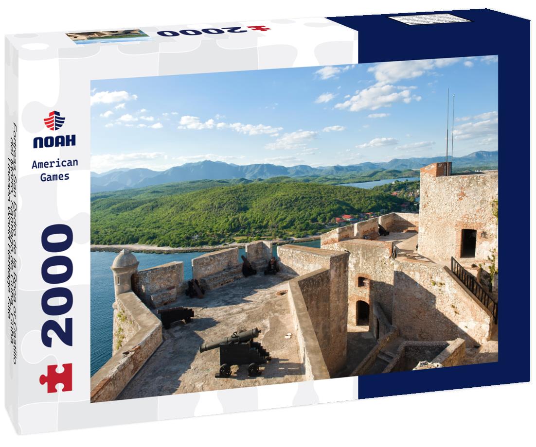 Noah Jigsaw Puzzle Fortress San Pedro de la Roca or Castillo del Morro, Santiago de Cuba, Cuba, Unesco World Heritage Site 2000 pieces