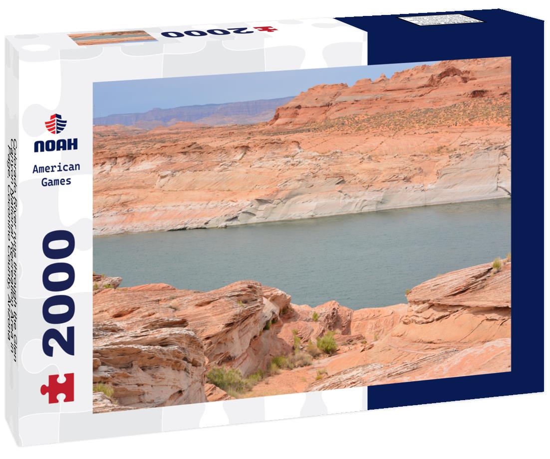 Noah Jigsaw Puzzle Colorado River runs through the Glen Canyon National Recreation Area in Page, Coconino County, Arizona 2000 pieces