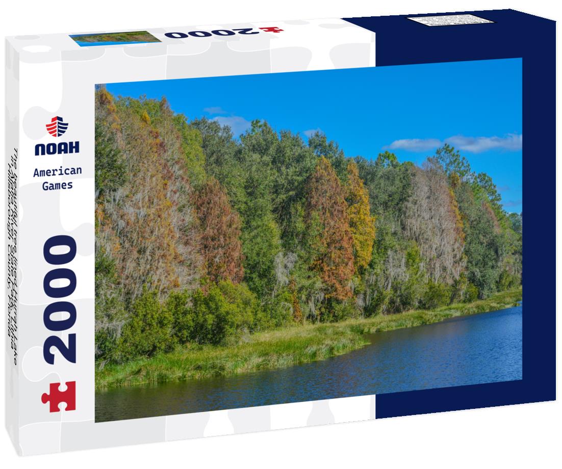 Noah Jigsaw Puzzle The beautiful tree lined Hurrah Lake in Alafia River State Park, Lithia, Hillsborough County, Florida 2000 pieces