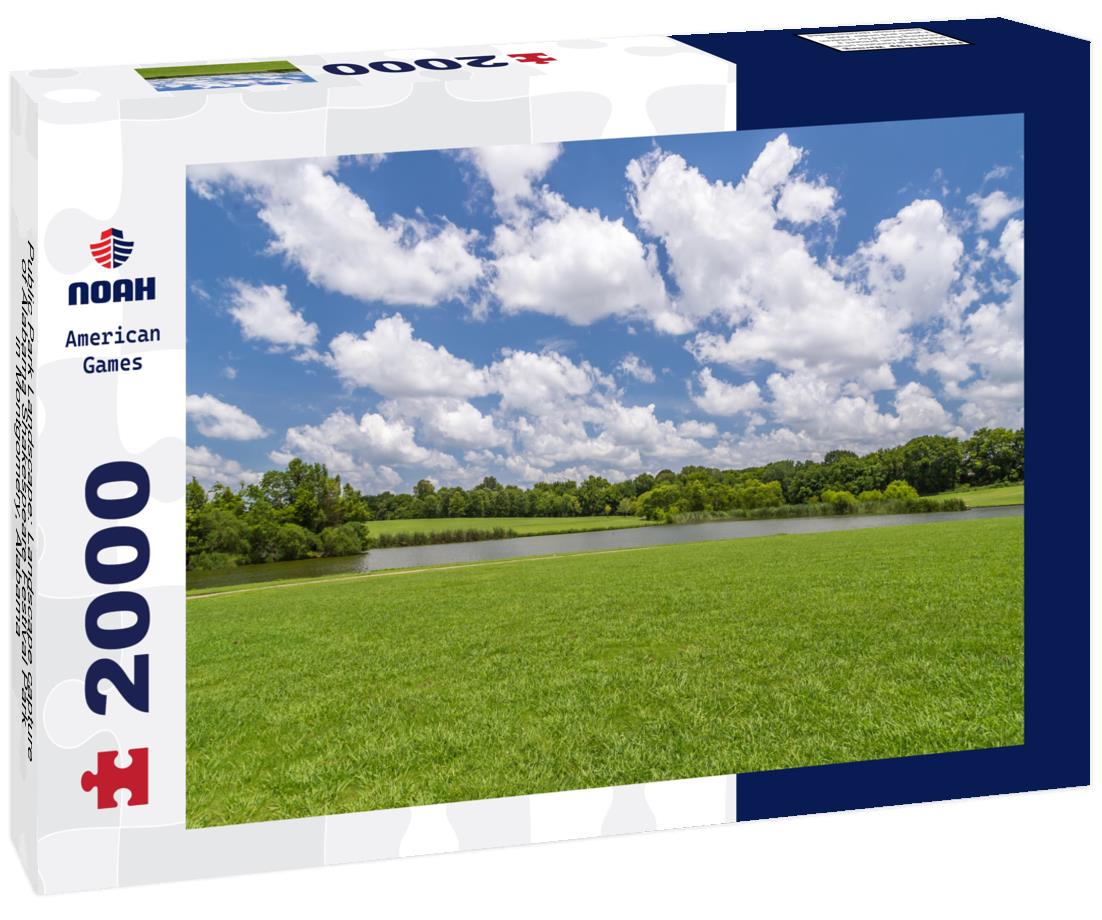 Noah Jigsaw Puzzle Public Park Landscape: Landscape capture of Alabama Shakespeare Festival Park in Montgomery, Alabama 2000 pieces