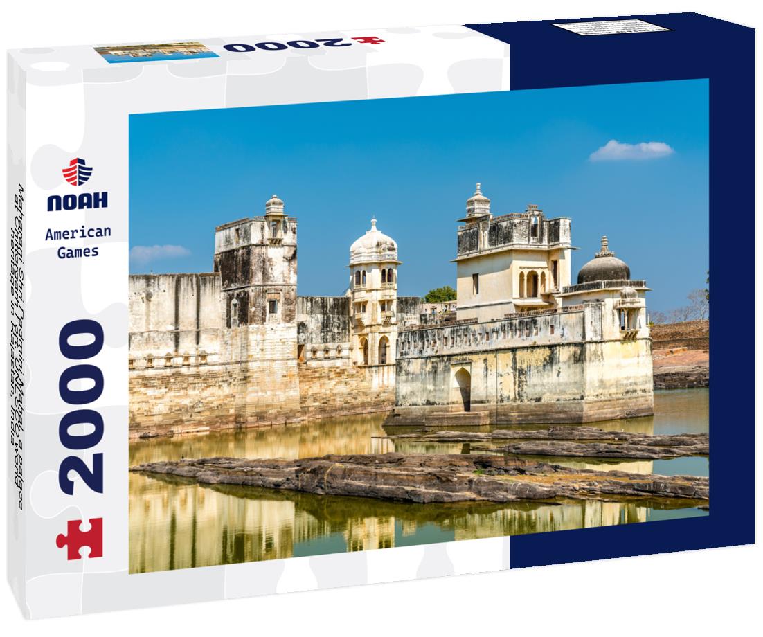 Noah Jigsaw Puzzle Maharani Shri Padmini Mahal, a palace at Chittorgarh Fort. UNESCO world heritage in Rajastan, India 2000 pieces