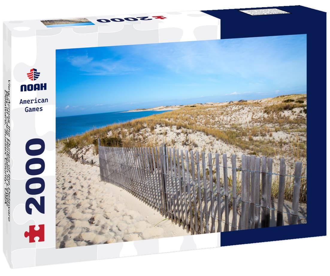 Noah Jigsaw Puzzle View Across the Dunes of the Delaware Bay at Cape Henlopen in Lewes, Delaware, Sussex County, USA 2000 pieces