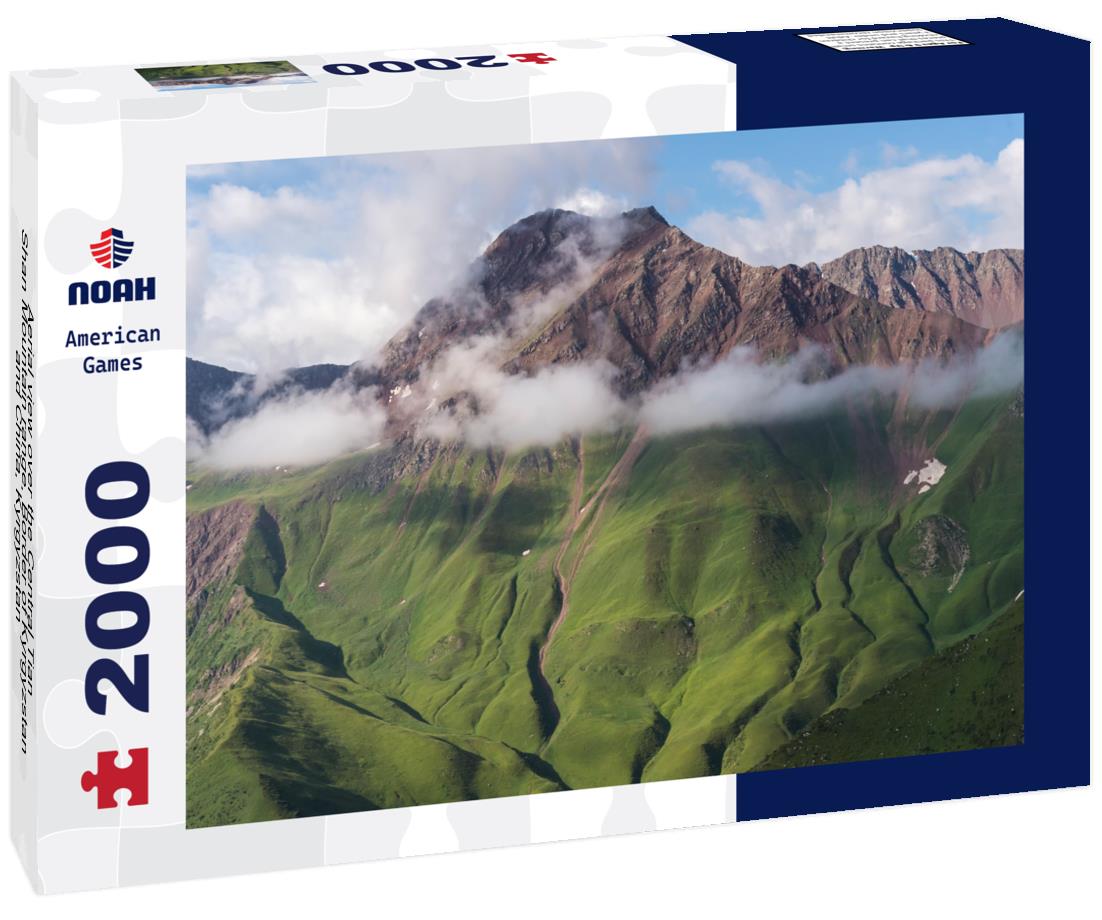 Noah Jigsaw Puzzle Aerial view over the Central Tian Shan Mountain range, Border of Kyrgyzstan and China, Kyrgyzstan 2000 pieces