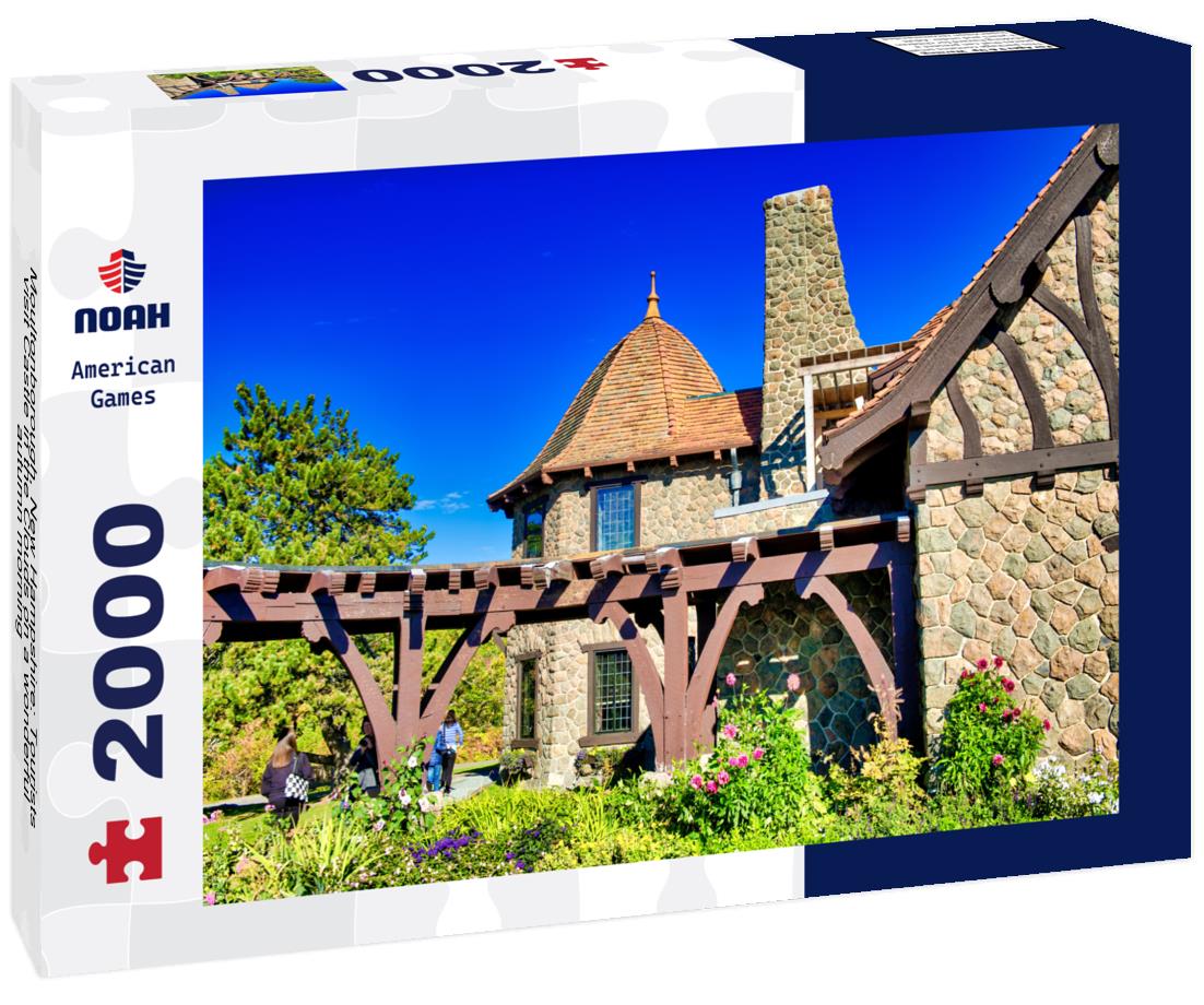 Noah Jigsaw Puzzle Moultonborough, New Hampshire: Tourists visit Castle in the Clouds on a wonderful autumn morning 2000 pieces