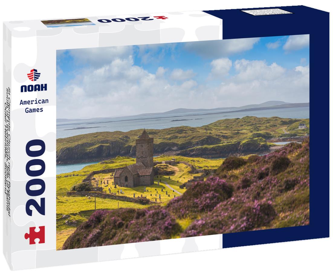 Noah Jigsaw Puzzle St Clements Church near Roghadal south of Leverburgh, Isle of Harris, Outer Hebrides, Scotland 2000 pieces