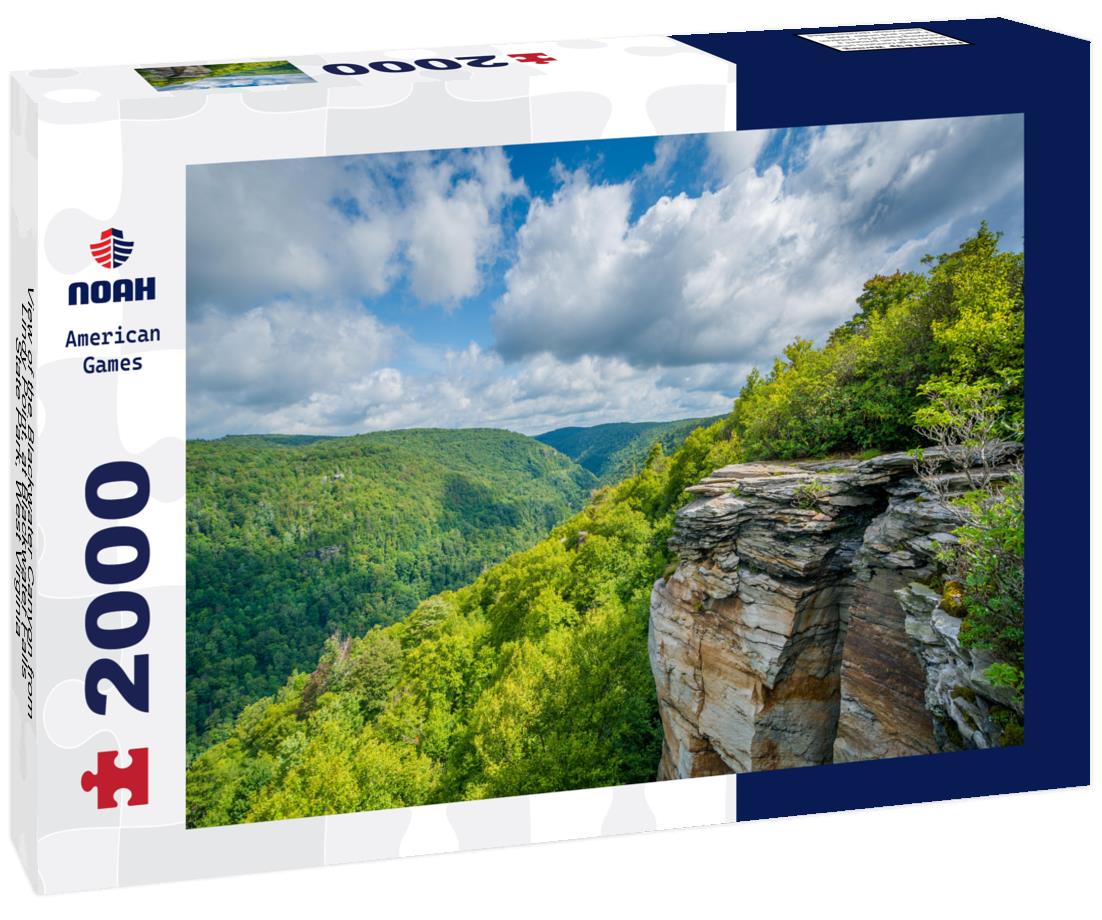 Noah Jigsaw Puzzle View of the Blackwater Canyon from Lindy Point, at Blackwater Falls State Park, West Virginia 2000 pieces
