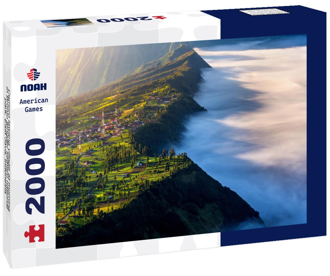 Noah Jigsaw Puzzle Cemoro lawang village at morning in Bromo tengger semeru national park, East Java, Indonesia 2000 pieces