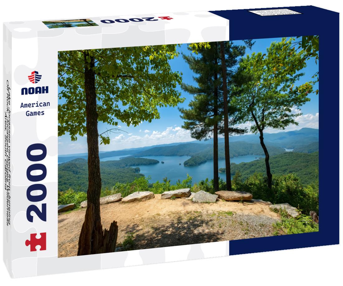 Noah Jigsaw Puzzle Lake Jocassee viewed from Jumping Off Rock, Jocassee Gorges Wilderness Area, South Carolina 2000 pieces