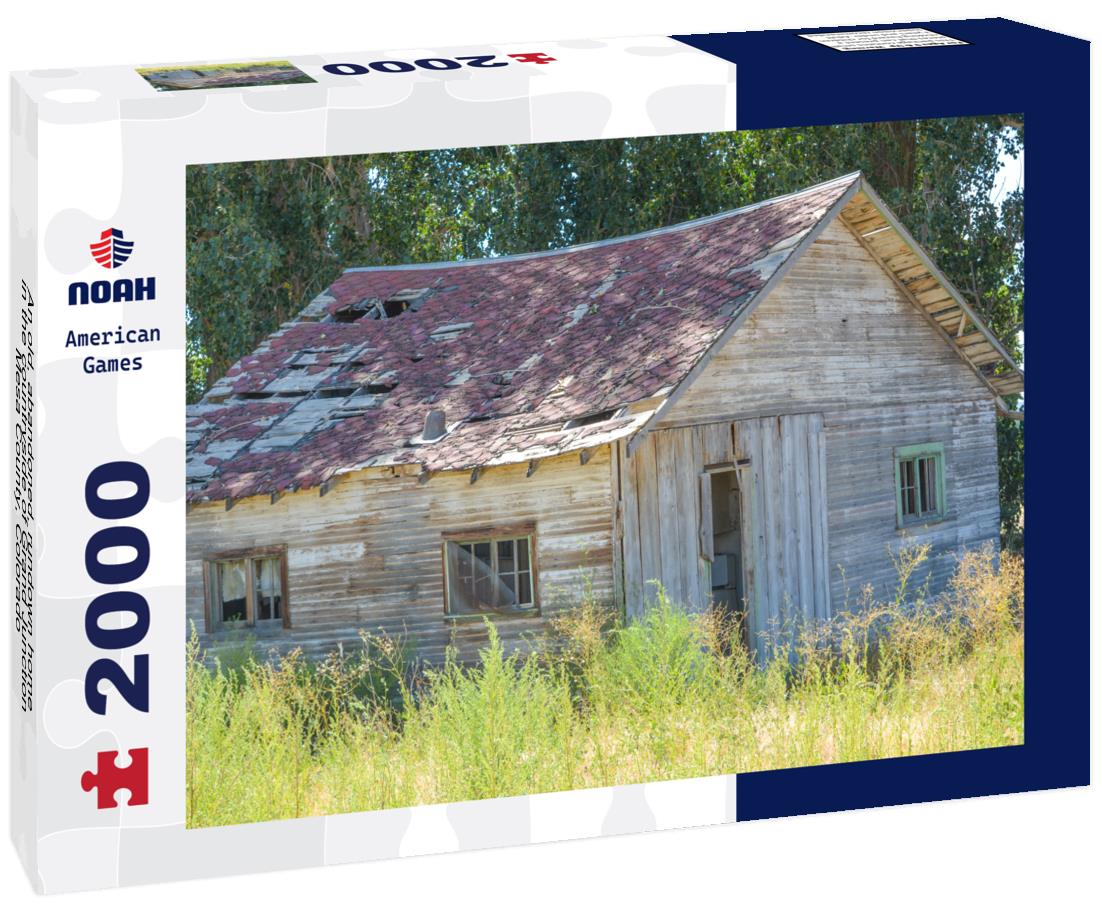 Noah Jigsaw Puzzle An old, abandoned, rundown home in the countryside of Grand Junction, Mesa County, Colorado 2000 pieces