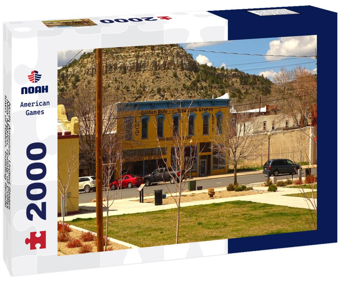 Noah Jigsaw Puzzle North America, United States, New Mexico, county of Colfax, town of Raton, building facade 2000 pieces