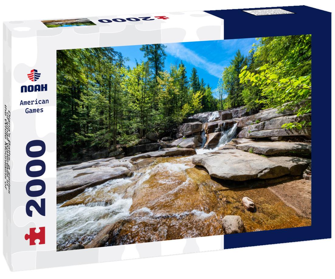 Noah Jigsaw Puzzle Diana's Baths, a series of small waterfalls in the White Mountains of New Hampshire, USA 2000 pieces