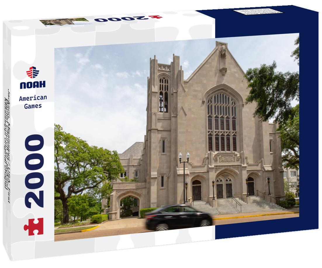 Noah Jigsaw Puzzle Jackson, Mississippi / USA: First Baptist Church of Jackson, Mississippi original chapel 2000 pieces