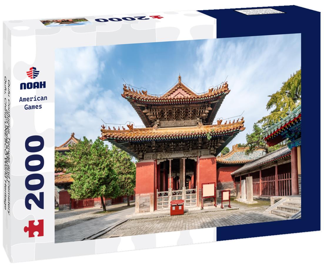 Noah Jigsaw Puzzle Qufu Confucius Temple and Cemetery and Kong's Mansion-Qufu, China-UNESCO World Heritage 2000 pieces