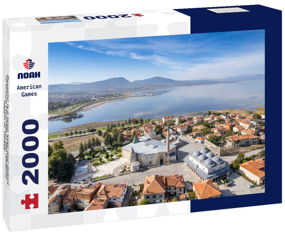 Noah Jigsaw Puzzle Beysehir is a large town and district of Konya Province in the Akdeniz region of Turkey 2000 pieces