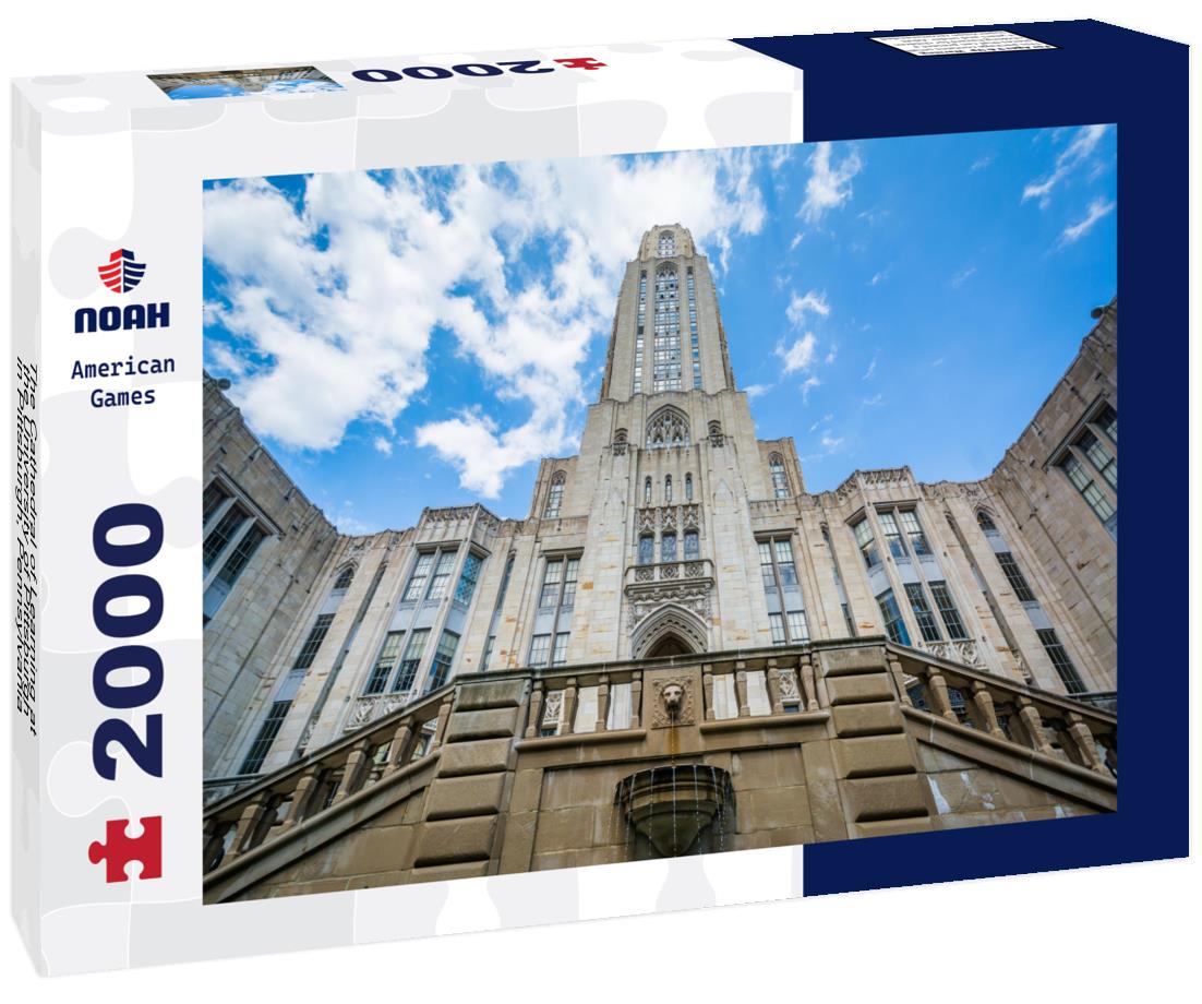 Noah Jigsaw Puzzle The Cathedral of Learning at the University of Pittsburgh, in Pittsburgh, Pennsylvania 2000 pieces