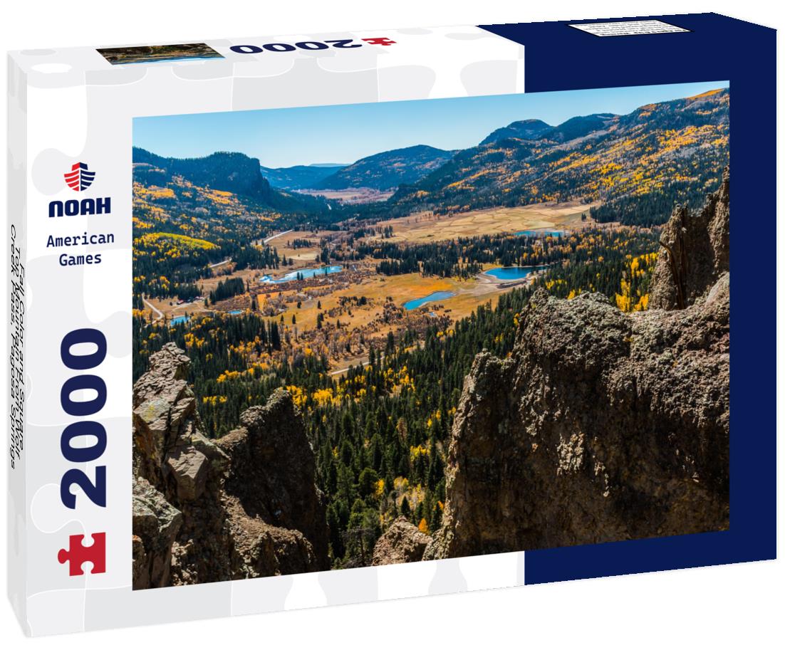 Noah Jigsaw Puzzle Fall Color and Square Top Mountain From Wolf Creek Pass, Pagosa Springs, Colorado, USA 2000 pieces
