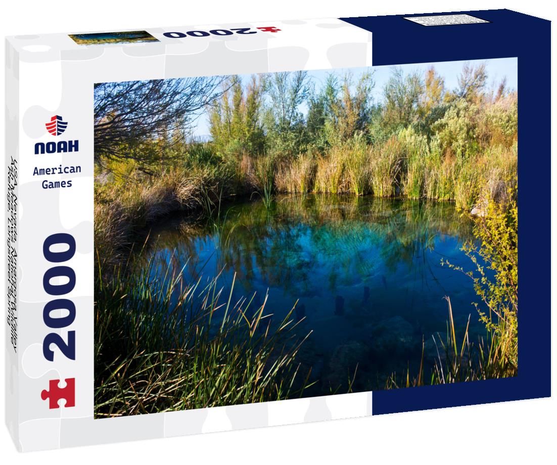 Noah Jigsaw Puzzle USA, Nevada, Amargosa Valley, Ash Meadows National Wildlife Refuge, Longstreet Spring 2000 pieces