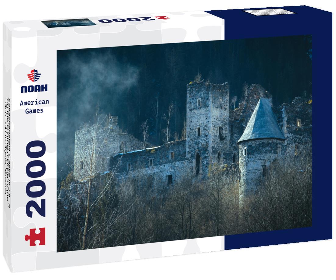 Noah Jigsaw Puzzle Schachenstein Castle in Thörl on the southern slope of the Schöckl in Styria, Austria 2000 pieces