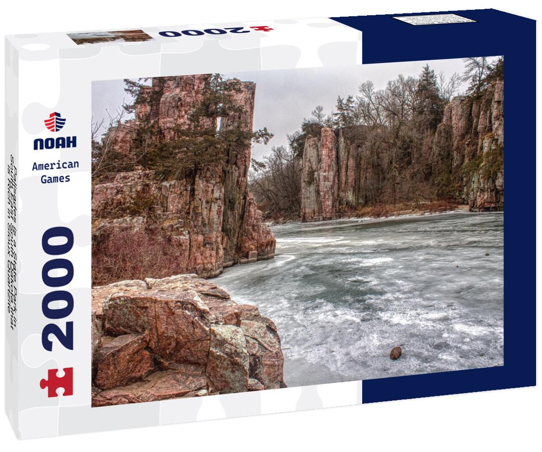 Noah Jigsaw Puzzle Palisades is a State Park in South East South Dakota that is Rich in Sioux Quartzite 2000 pieces