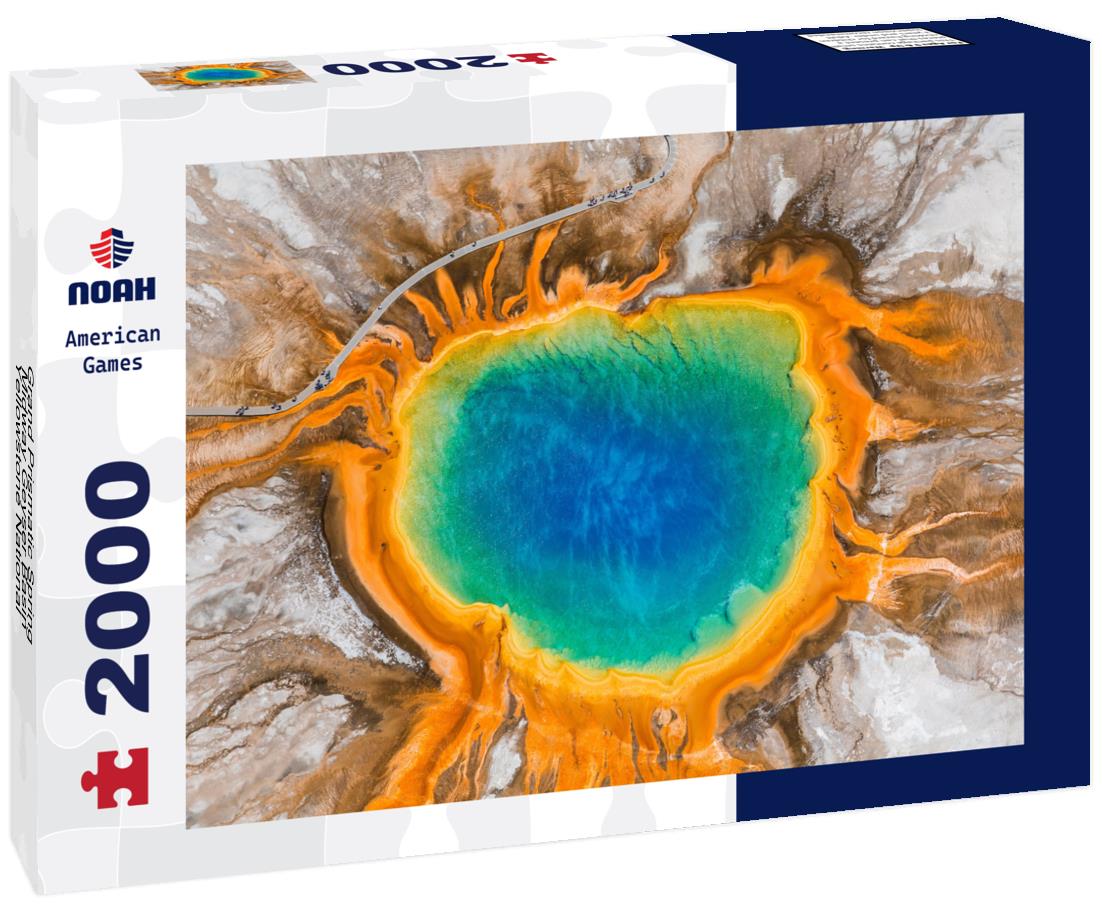 Noah Jigsaw Puzzle Grand Prismatic Spring, Midway Geyser Basin, Yellowstone National Park, Wyoming, USA 2000 pieces