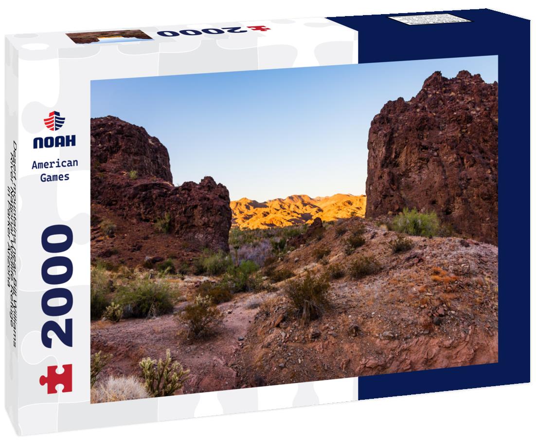 Noah Jigsaw Puzzle Desert mountains near Bill Williams River National Wildlife Refuge in Parker Arizona 2000 pieces