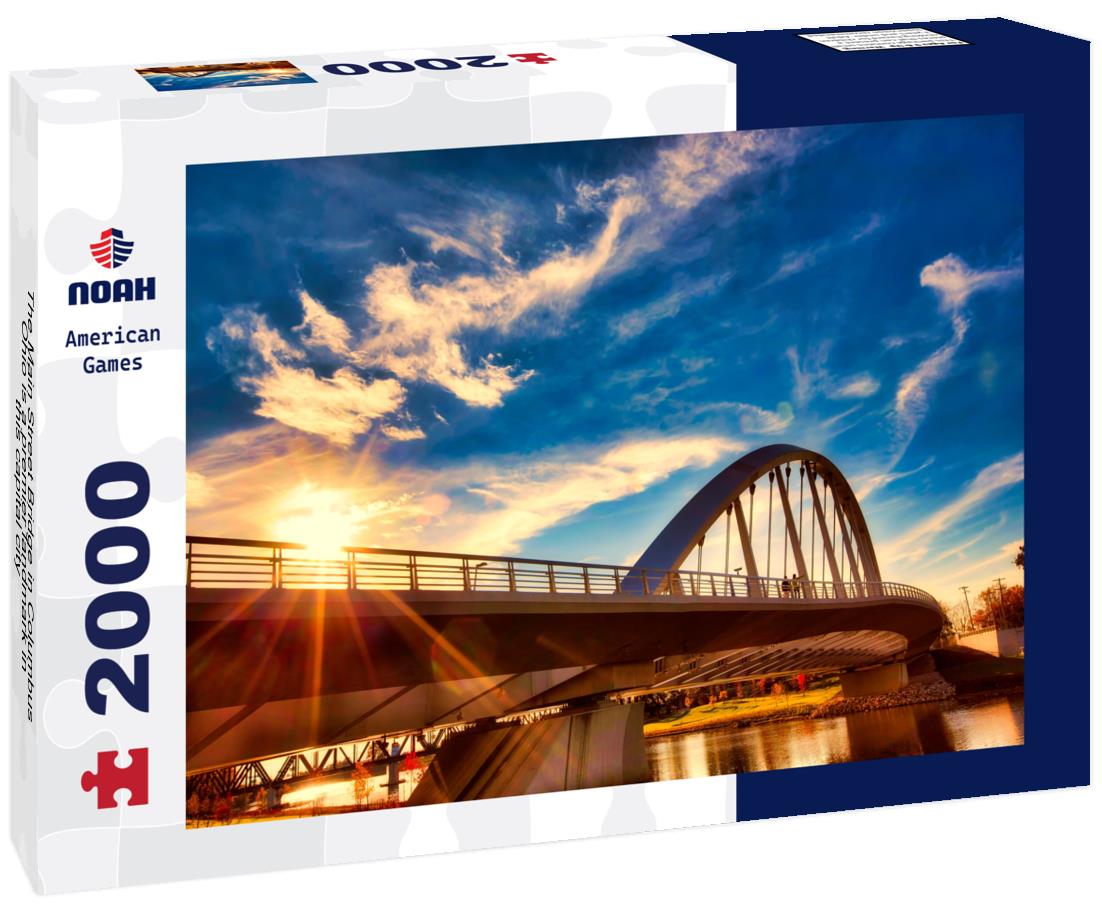 Noah Jigsaw Puzzle The Main Street Bridge in Columbus, Ohio is a premier landmark in this capital city 2000 pieces