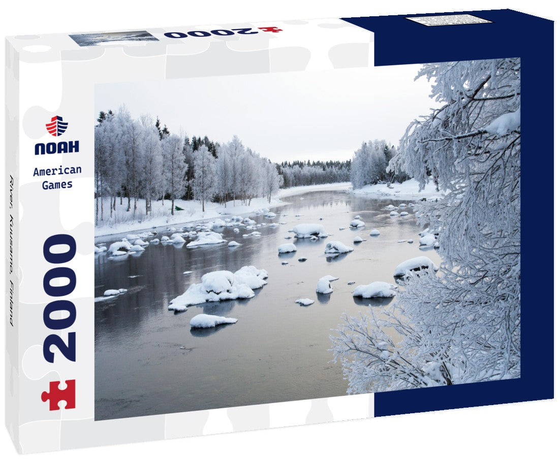 Noah Jigsaw Puzzle River, Kuusamo, Finland 2000 Pieces
