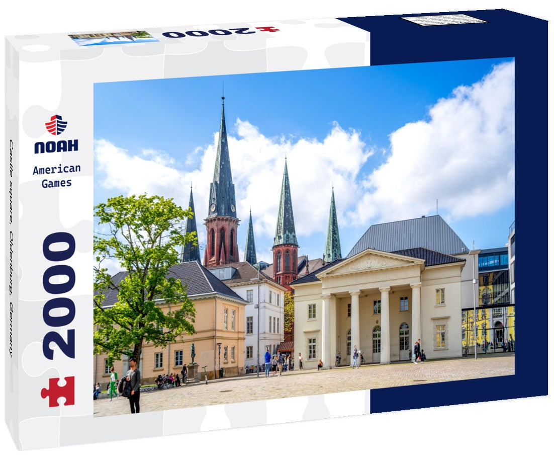 Noah Jigsaw Puzzle Castle square, Oldenburg, Germany 2000 Pieces