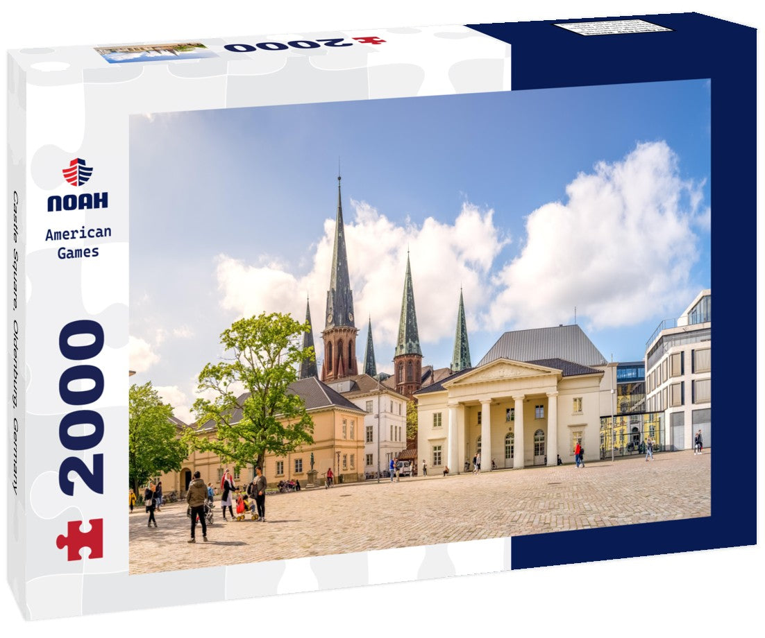 Noah Jigsaw Puzzle Castle Square, Oldenburg, Germany 2000 Pieces