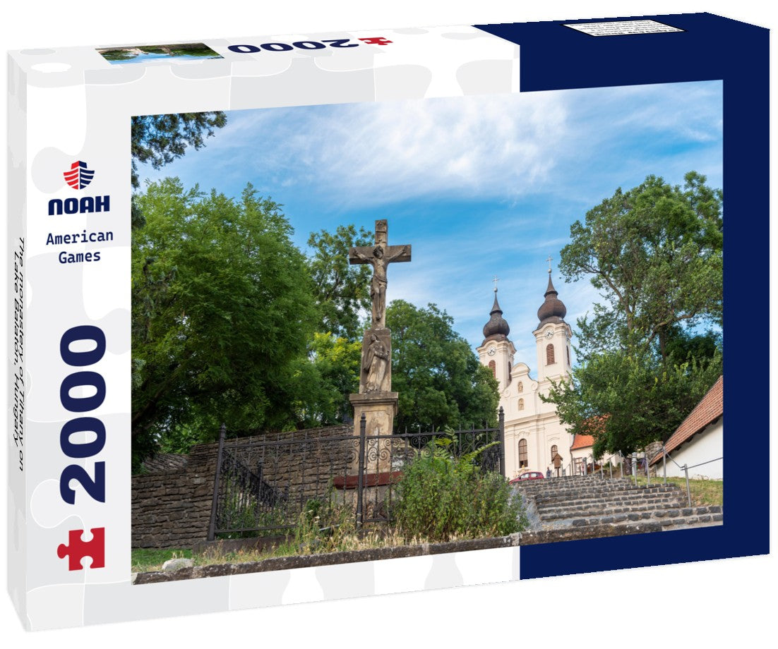 Noah Jigsaw Puzzle The monastery of Tihany on Lake Balaton, Hungary 2000 Pieces