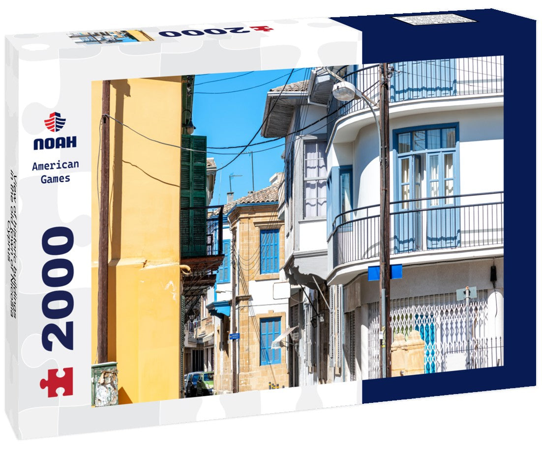 Noah Jigsaw Puzzle View of historic buildings in the old town of Nicosia, Cyprus 2000 Pieces