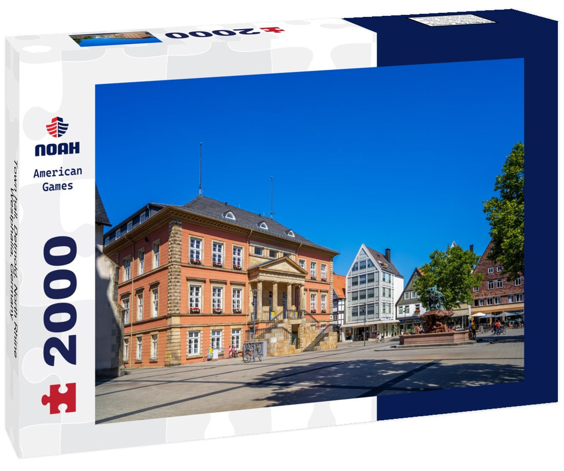 Noah Jigsaw Puzzle Town hall, Detmold, North Rhine-Westphalia, Germany 2000 Pieces