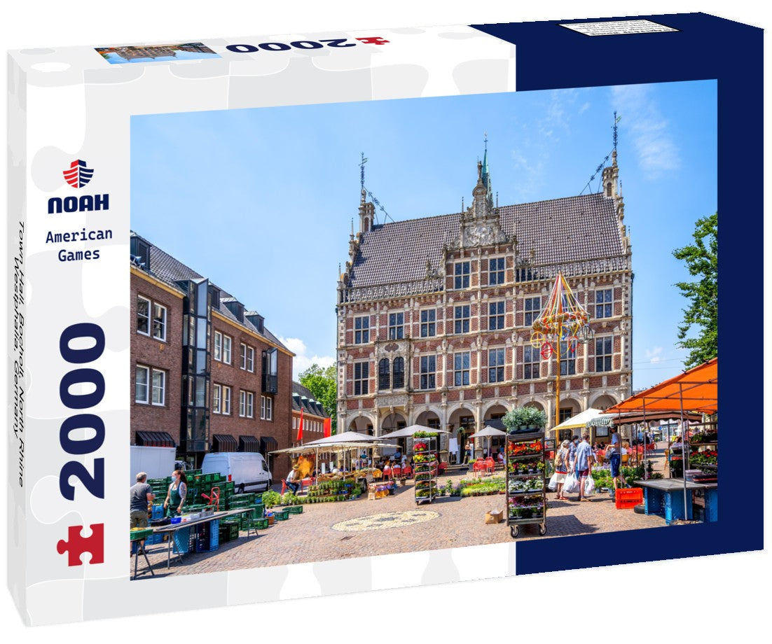 Noah Jigsaw Puzzle Town Hall, Bocholt, North Rhine-Westphalia, Germany 2000 Pieces