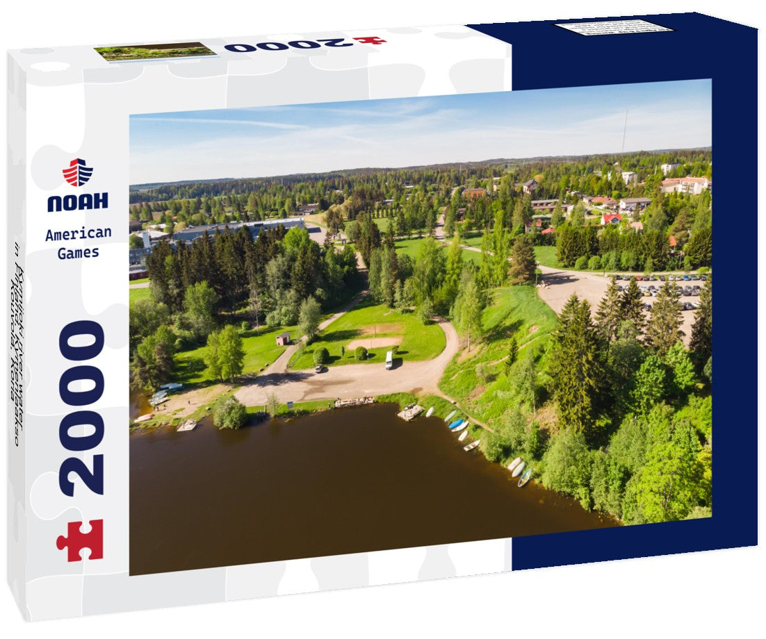 Noah Jigsaw Puzzle Kymijoki river water in Finland, Kymenlaakso, Kouvola, Koria 2000 Pieces
