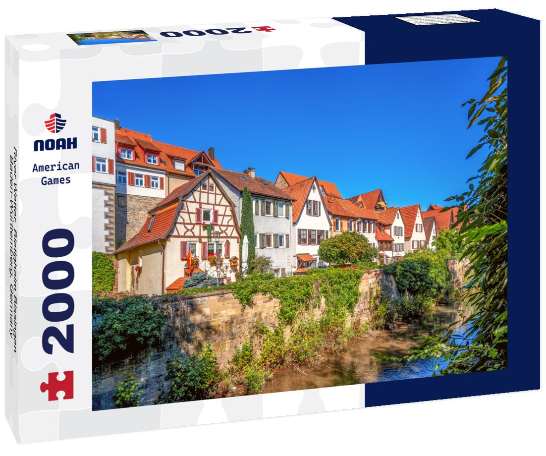 Noah Jigsaw Puzzle River Wetter, Bietigheim Bissingen, Baden-Württemberg, Germany 2000 Pieces