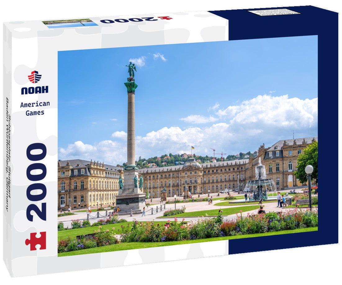 Noah Jigsaw Puzzle Schlossplatz, Stuttgart, Baden Württemberg, Germany 2000 Pieces