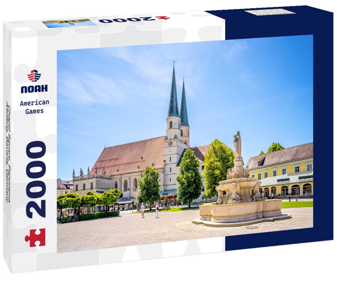 Noah Jigsaw Puzzle Chapel Square, Panorama, Altötting, Bavaria, Germany 2000 Pieces