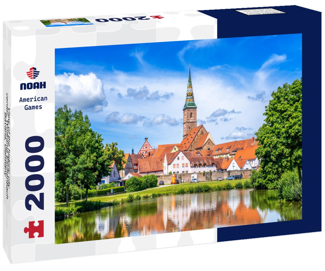 Noah Jigsaw Puzzle View of the historic city center, Wolframs Eschenbach, Bavaria, Germany 2000 Pieces