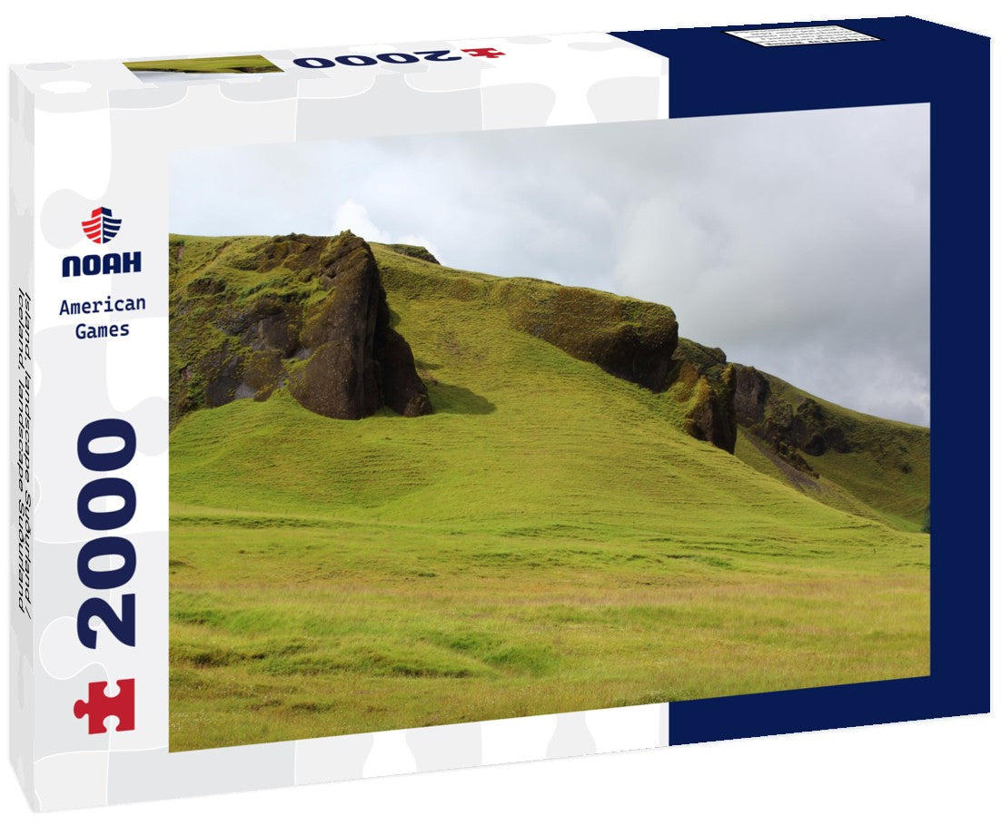 Noah Jigsaw Puzzle Island - landscape Suðurland / Iceland - landscape Suðurland 2000 Pieces