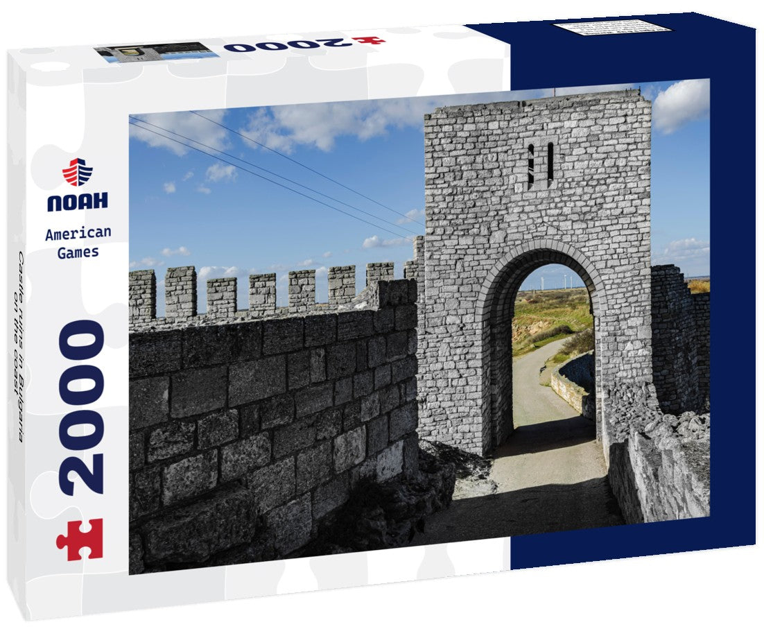Noah Jigsaw Puzzle Castle ruins in Bulgaria on the coast 2000 Pieces