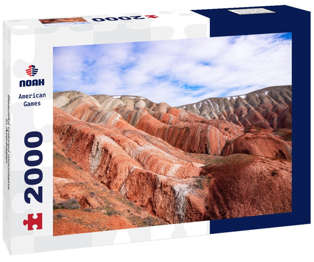 Noah Jigsaw Puzzle Beautiful colored mountains in Azerbaijan 2000 Pieces