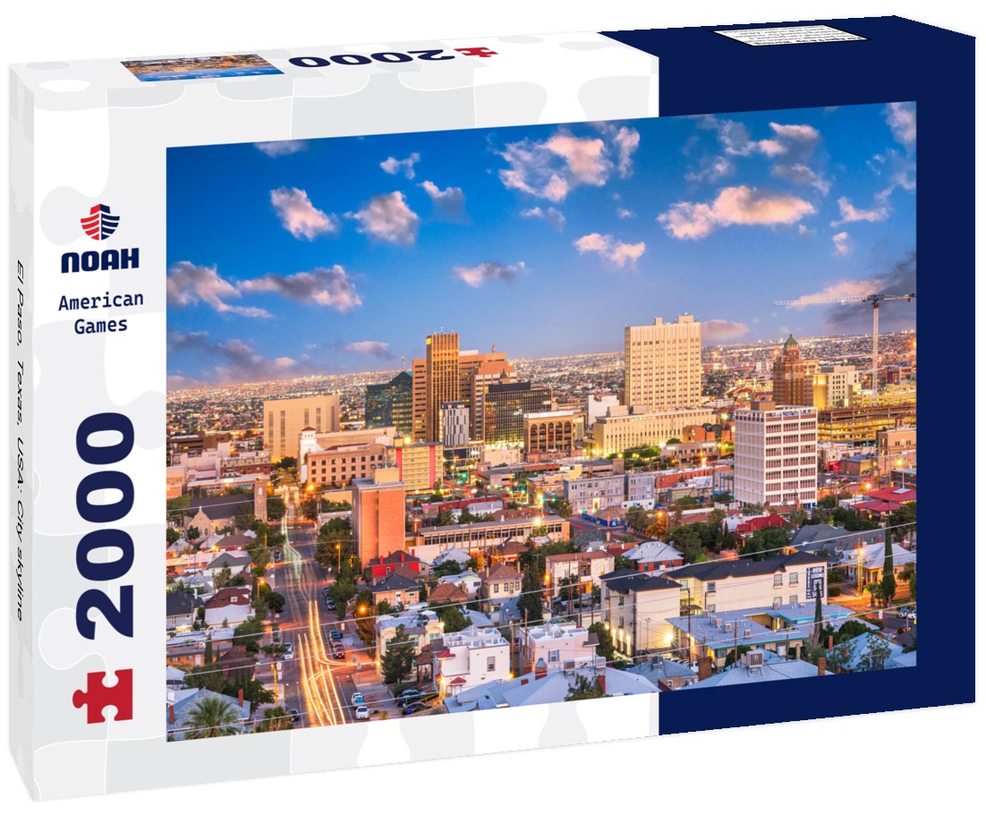 Noah Jigsaw Puzzle El Paso, Texas, USA: City skyline 2000 Pieces